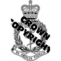 Army Medical Services Royal Army Medical Corps Slate Drinks Coaster